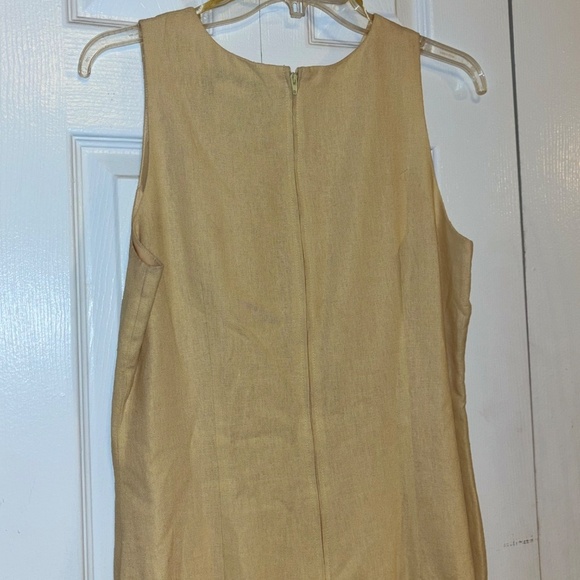 Plaza collection size 10 beautiful yellow long maxi dress - Picture 8 of 10